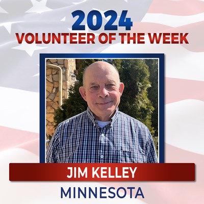 2024 Volunteer of the Week- Jim Kelley