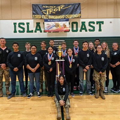 Mariner High School JROTC Masters Marksmanship with a Grant from The NRA Foundation