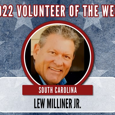 2022 Volunteer of the Week- Lew Milliner Jr.